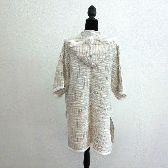 Rules of Etiquette, Plaid Tunic with hoodie and two pockets - Picture 7 of 11